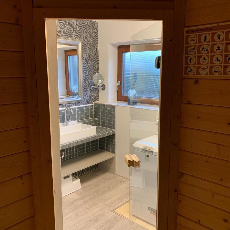 Ferienhaus Bei Lauingen, Mit Sauna Und Gartenlounge Veitriedhausen Eksteriør bilde